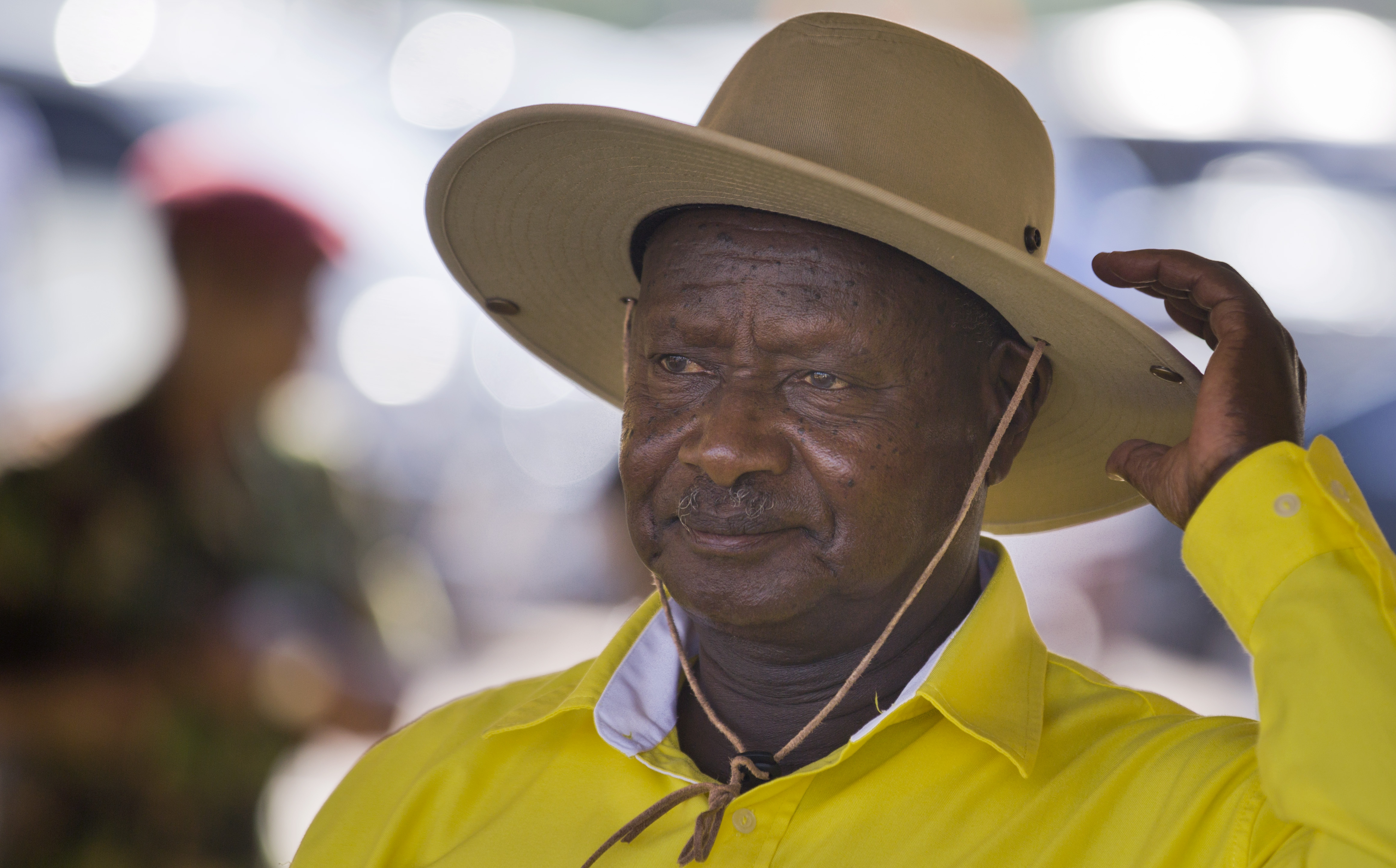 Image result for images of Museveni